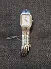 Ladies Seiko 2C20-5209 Two Tone Stainless Steel Vintage Quartz Watch Silver Gold