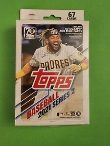 Topps 2021 MLB Baseball Series 2 Hanger Box Factory 67 Cards