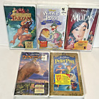 Lot Of 5 Sealed New Disney Kids VHS Video Tapes