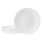 Set of 6 Corelle Classic Winter Frost White 6.75
