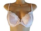 Vintage Sears Bra Womens 36B Pink Lace Bow Accent Non Padded Cup Style 82649