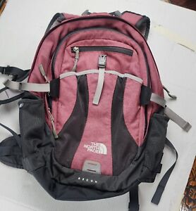 The North Face Recon Backpack Laptop School Outdoor Hiking Travel Light Red