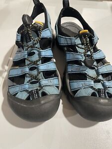Keen Women's Sandals Sz 6 Waterproof Hiking Shoes Blue Black