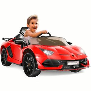12V Ride on Car Licensed Lamborghini Car for Kids to Drive with Remote Control