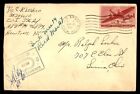 MayfairStamps US 1945 APO 94 Censored to Lima OH Cover aaj_57255