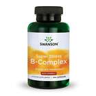 Swanson Super Stress B-Complex with Vitamin C Capsules, 100 Count