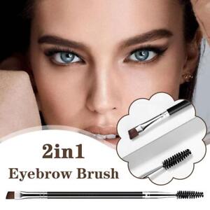2 In 1 Makeup Brushes Eyebrow Brush Double Head Eyebrow Brushes High Quality❀