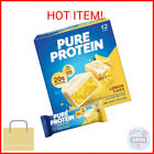 Pure Protein Bars, High Protein Low Sugar, Lemon Cake, 1.76 oz, 12 Count, 1 Pack