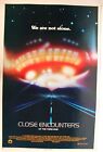 Vintage 1977 Close Encounters of the Third Kind We Are Not Alone Original Poster