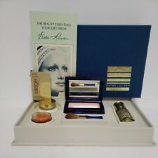 Vintage Estee Lauder Beauty Essentials Gift Box Glossamer Blush Aliage European