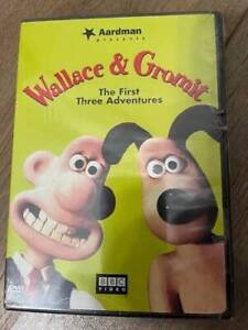 Wallace  Gromit: The First Three Adventures (1990-1995) - DVD - VERY GOOD