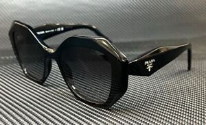 PRADA PR 16WS 1AB5D1 Black Grey Gradient Women's 53 mm Sunglasses