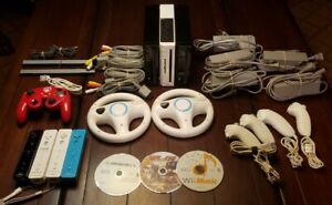 Huge Lot Of Nintendo Wii Consoles & Accessories - Tested & Working