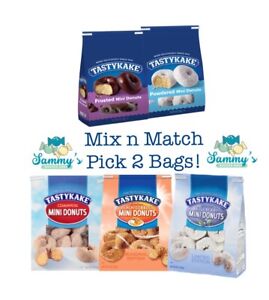 Tastykake Assorted Mini Donuts Bags Pick Your Own 2!