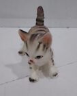 New ListingCute Vintage Brown and White Tabby Kitten Figurine Made in Japan