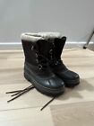 Sorel Caribou Duck Boots Mens 9 Brown Leather Wool Snow Winter Waterproof Shoes