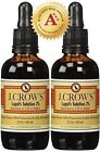 J.CROW'S® Lugol's Solution of Iodine 2% 2 oz Twin Pack ( 2 bottles )