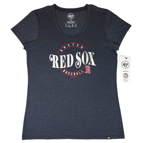 MLB BOSTON RED SOX BASEBALL SHIRT WOMENS SMALL '47 BRAND