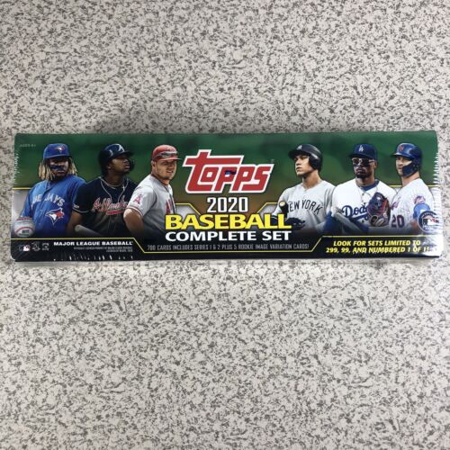 2020 Topps Series 1 & 2 Baseball Complete Factory Set - Green - Brand New Sealed