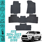 Floor Mats For Infiniti QX80 2014-2023 Heavy Duty All Weather Liner 3-Row Set (For: INFINITI QX80)