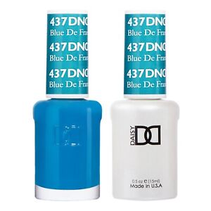 DND Daisy Blue De France 437 Soak Off Gel Polish .5oz LED/UV DND gel duo