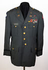 US Army Colonel Dommerich Dress Green Uniform Jacket Vietnam War Era