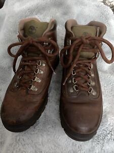Timberland Trail Mid Hiking Boots Women’s Size 10 W Leather