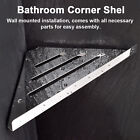 (Punching Type)Stainless Steel Triangular Storage Shelf Shower Corner Shelf Rack