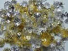 Metal, Bead Caps Jewelry Findings Pick your Size: 6mm 8mm 10mm ✰✰USA Seller✰✰