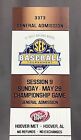 2017 SEC Baseball Tournament Championship Game Ticket Stub LSU Tigers Arkansas