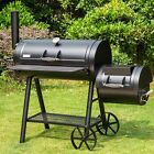 Charcoal Grills Smoker Outdoor BBQ with Offset Smoker Extra Large Heavy Duty