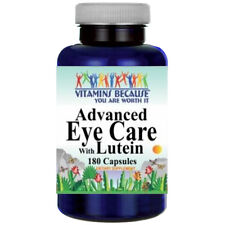 Advanced Eye Care With Lutein 40mg, Bilberry 260mg, L-Glutathione 50mg 180 Caps
