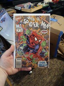 Marvel Comics Web of Spider-Man #70 Vol.1 Key 1st Appearance Of Spider-Hulk 1990