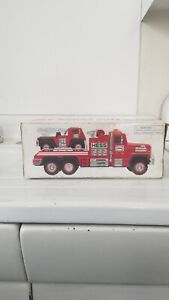 2015 Hess Fire Truck & Ladder Rescue - Collectible Toy - Used, Great Condition,