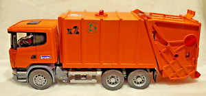 Bruder Scania Orange Recycle Truck 1:16