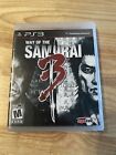 CIB Way of the Samurai 3 (Sony PlayStation 3 PS3, 2009) Complete *TESTED*