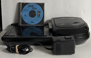 Sega CD Model 2 MK-4102 Console For Parts/Repairs NO POWER W/Power Cord & 1 Game