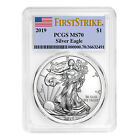 2019 $1 American Silver Eagle MS70 PCGS - First Strike