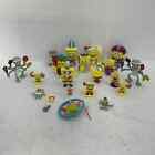 LOT of 21 Nickelodeon Spongebob Squarepants Action Figure Toy Figures Happy Meal
