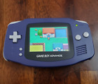 Backlit OEM Shell Violet Game Boy Advance Console - Nintendo GBA Gameboy