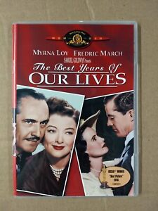 THE BEST YEARS OF OUR LIVES DVD..FREDRICK MARCH..MYRNA LOY..FREE SHIPPING
