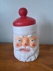 Vintage Empire Blow Mold Santa Detailed Treat Container