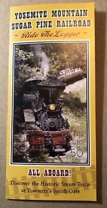 Yosemite Mountain Sugar Pine Railroad Brochure