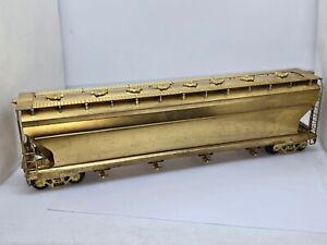 Brass O Scale US Hobbies Toby Center Flow Covered Hopper