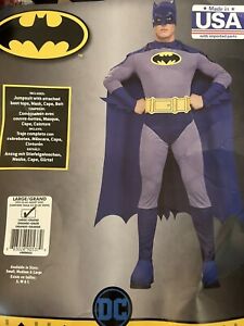 Classic Batman Adult Costume Grand Heritage Deluxe Classic 60s TV Show Adam West