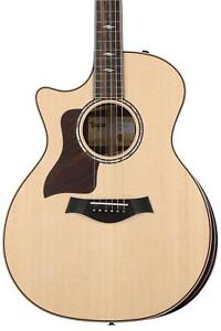 Taylor 814ce Left-Handed Acoustic-Electric Guitar - Natural with V-Class Bracing