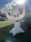 Gemmy 2018 12ft White Tree Halloween Airblown Inflatable