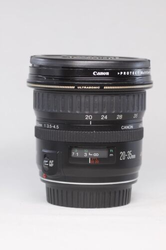 New ListingCanon 20-35mm f/3.5-4.5 USM EF Mount Wide-Angle Lens Defective for Parts