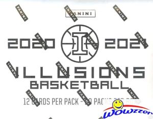 2020/21 Panini ILLUSIONS Basketball MASSIVE JUMBO FAT CELLO Sealed Box-240 Cards