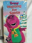 Barney Waiting for Santa SING ALONG VHS 1992 Lyons  Dinosaur Movie